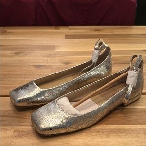 Elegant  silver Women's Flats